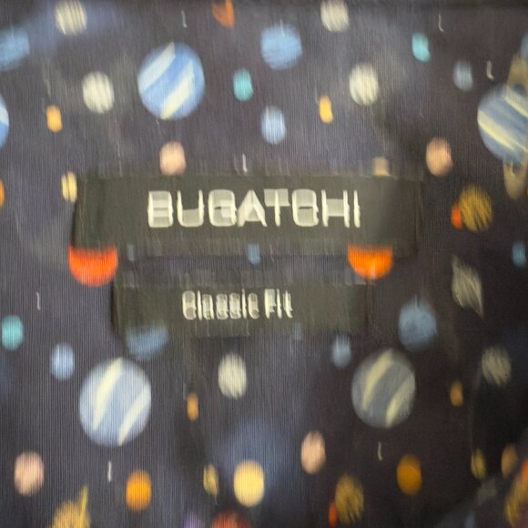 Bugatchi Plum Solid Brushed Twill Classic Fit - Picture 4 of 12